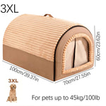 All-Season Pet Bed Kennel for Small to Large Pets